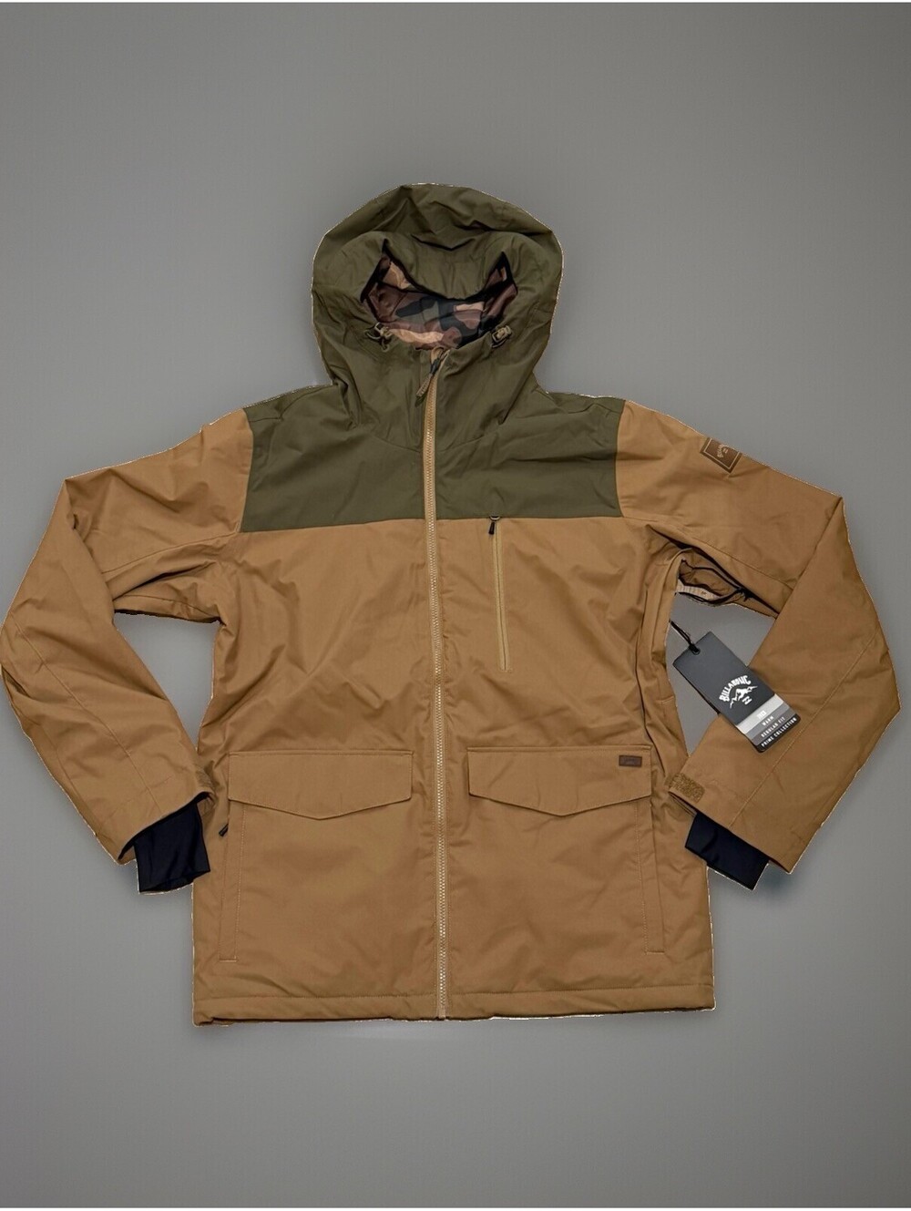 NWT Billabong All Day Snow Jacket Men's M 10K Waterproof Insulated Ski Canteen